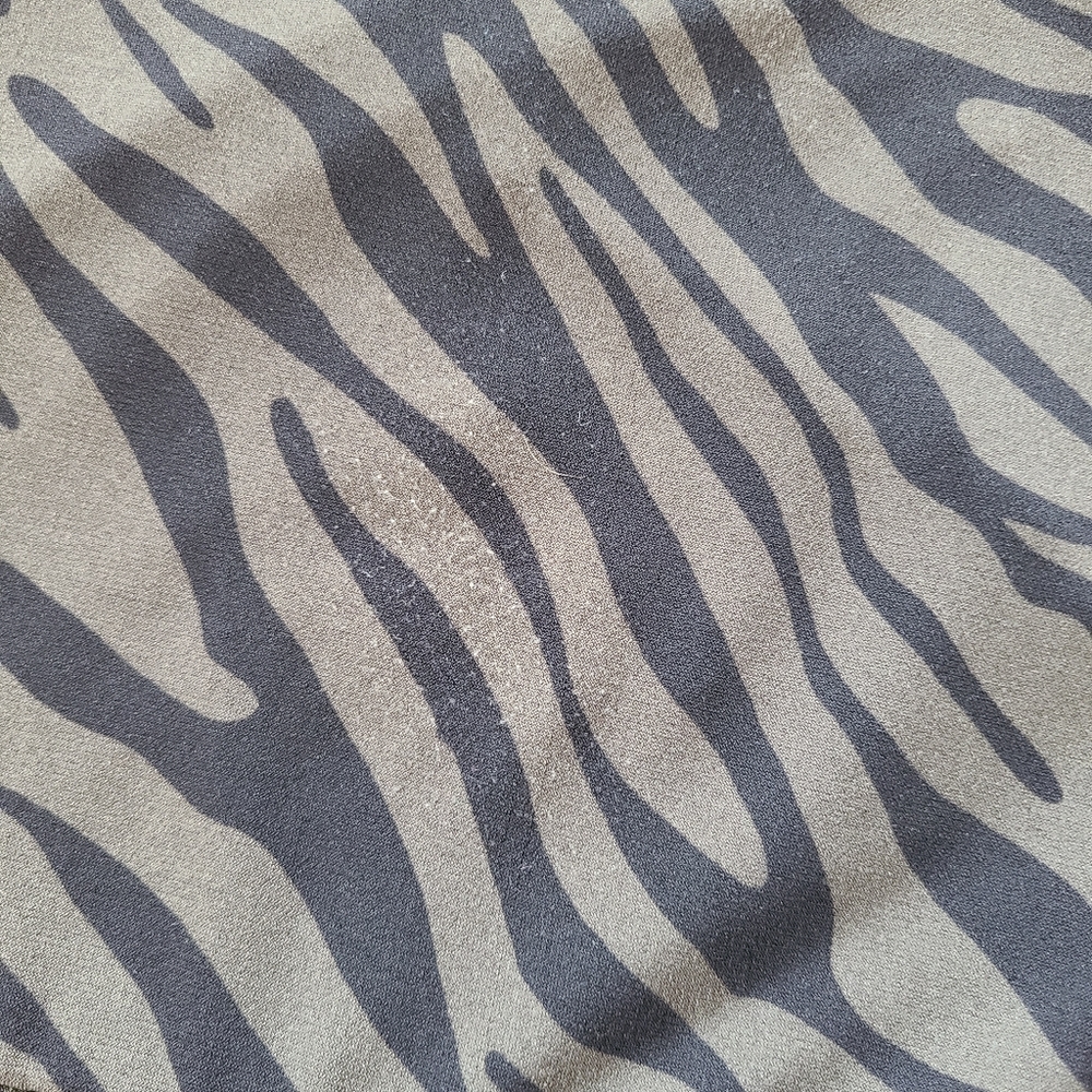 ELOQUII Elements Zebra Print Fit and Flare Dress - Picture 15 of 15